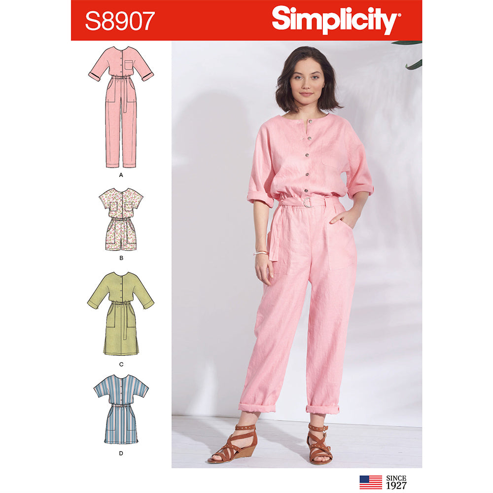 SIMPLICITY S8907 Misses' Dress