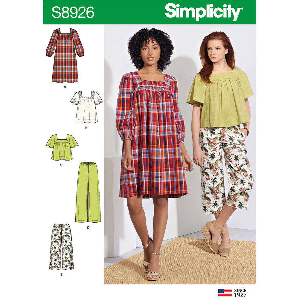 SIMPLICITY S8926 Misses' Sportswear