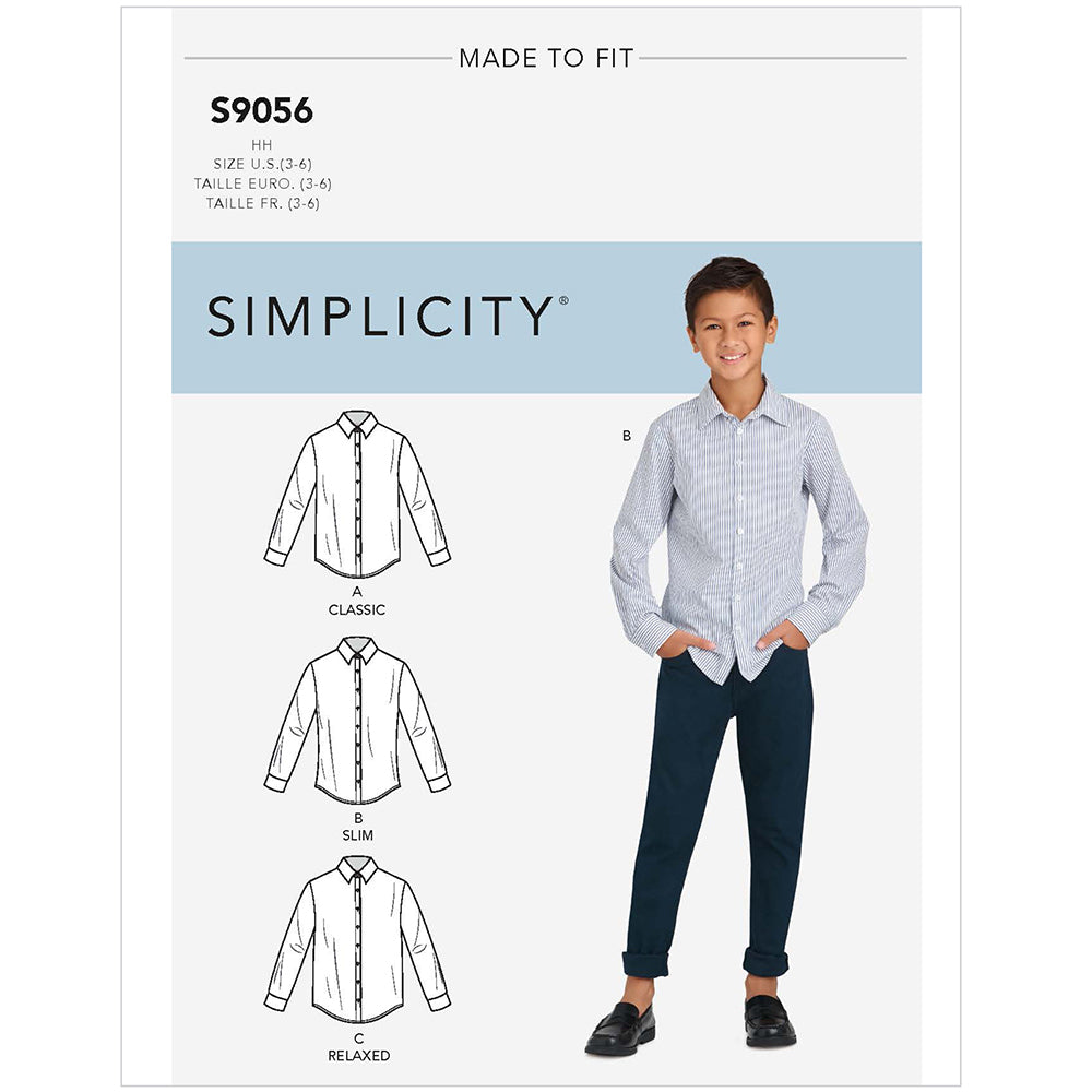 SIMPLICITY S9056 Boys' Shirt