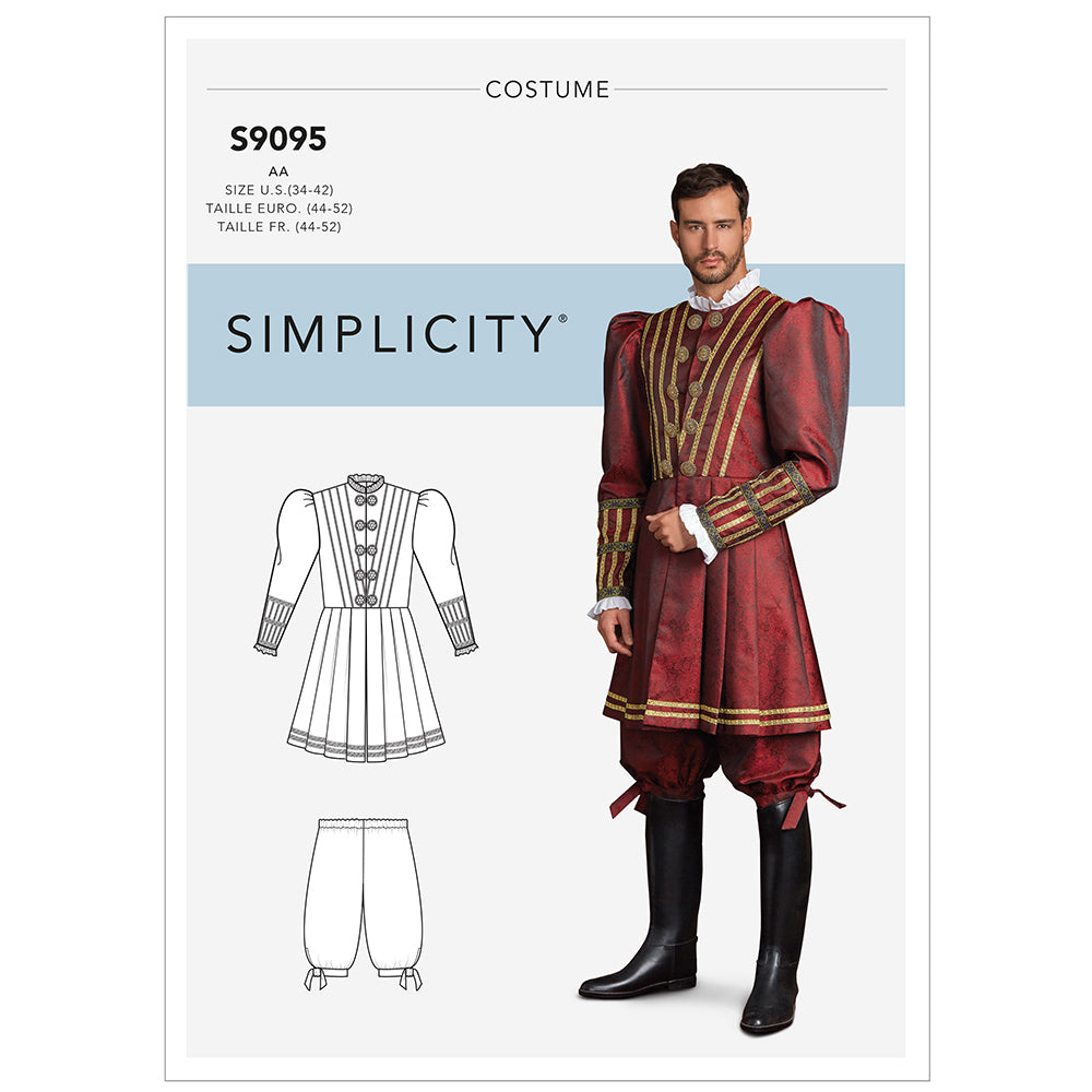 SIMPLICITY S9095 Men’s History Costume