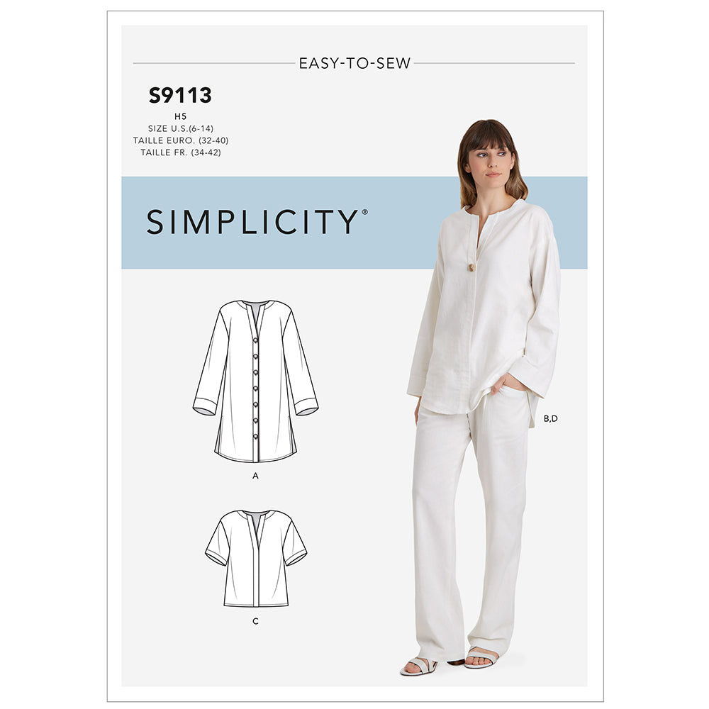 SIMPLICITY S9113 Misses' ETS Sportswear