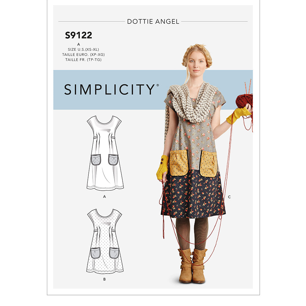 SIMPLICITY S9122 Misses' Dress