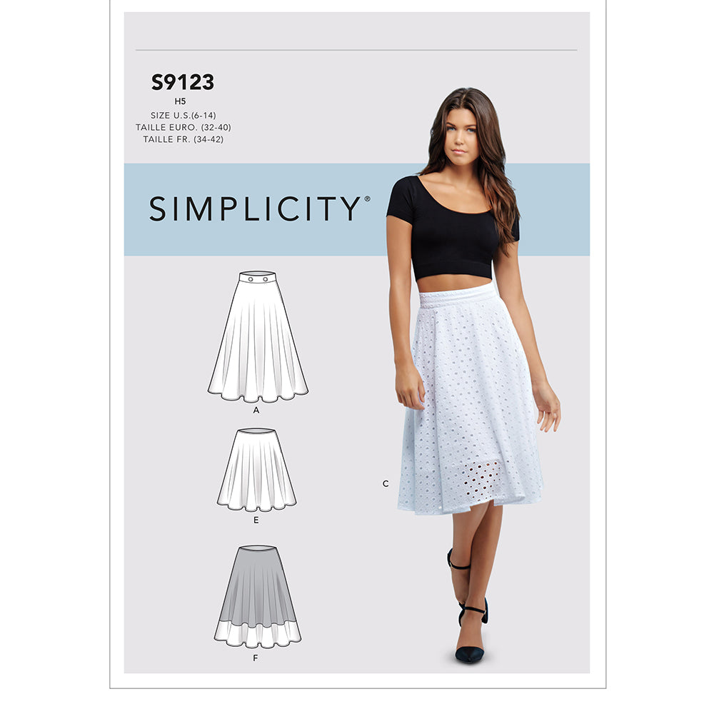 SIMPLICITY S9123 Misses' Skirt And Pants