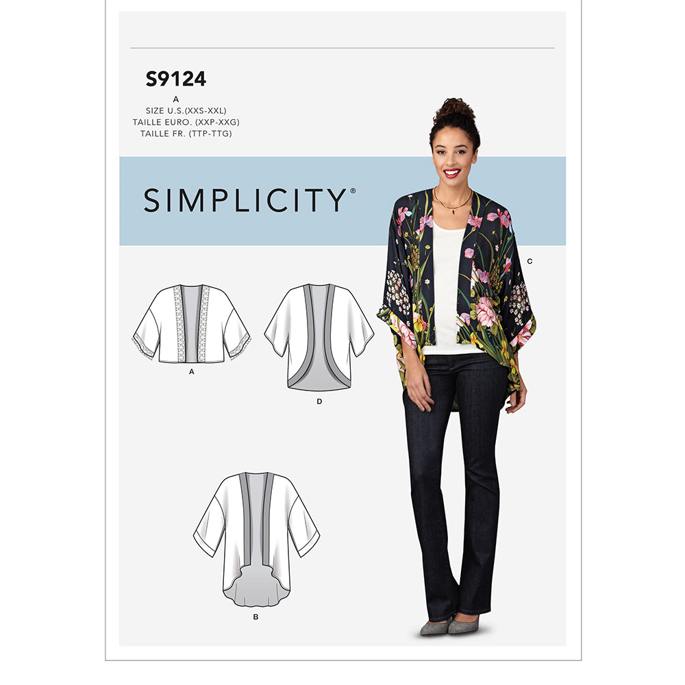 SIMPLICITY S9124 Misses' Jacket And Coat