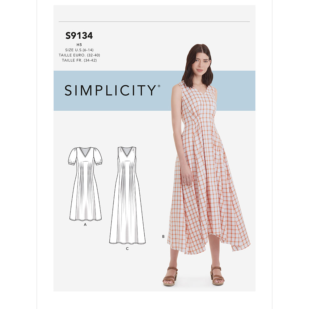 SIMPLICITY S9134 Misses' Dress