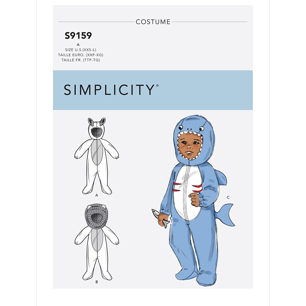 SIMPLICITY S9159 Babies' Costume