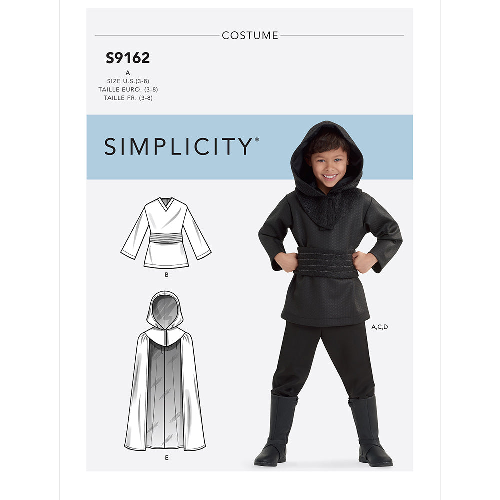 SIMPLICITY S9162 Children’s Costume