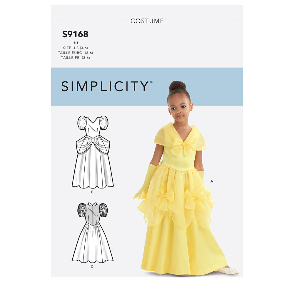 SIMPLICITY S9168 Children And Girls' Costume