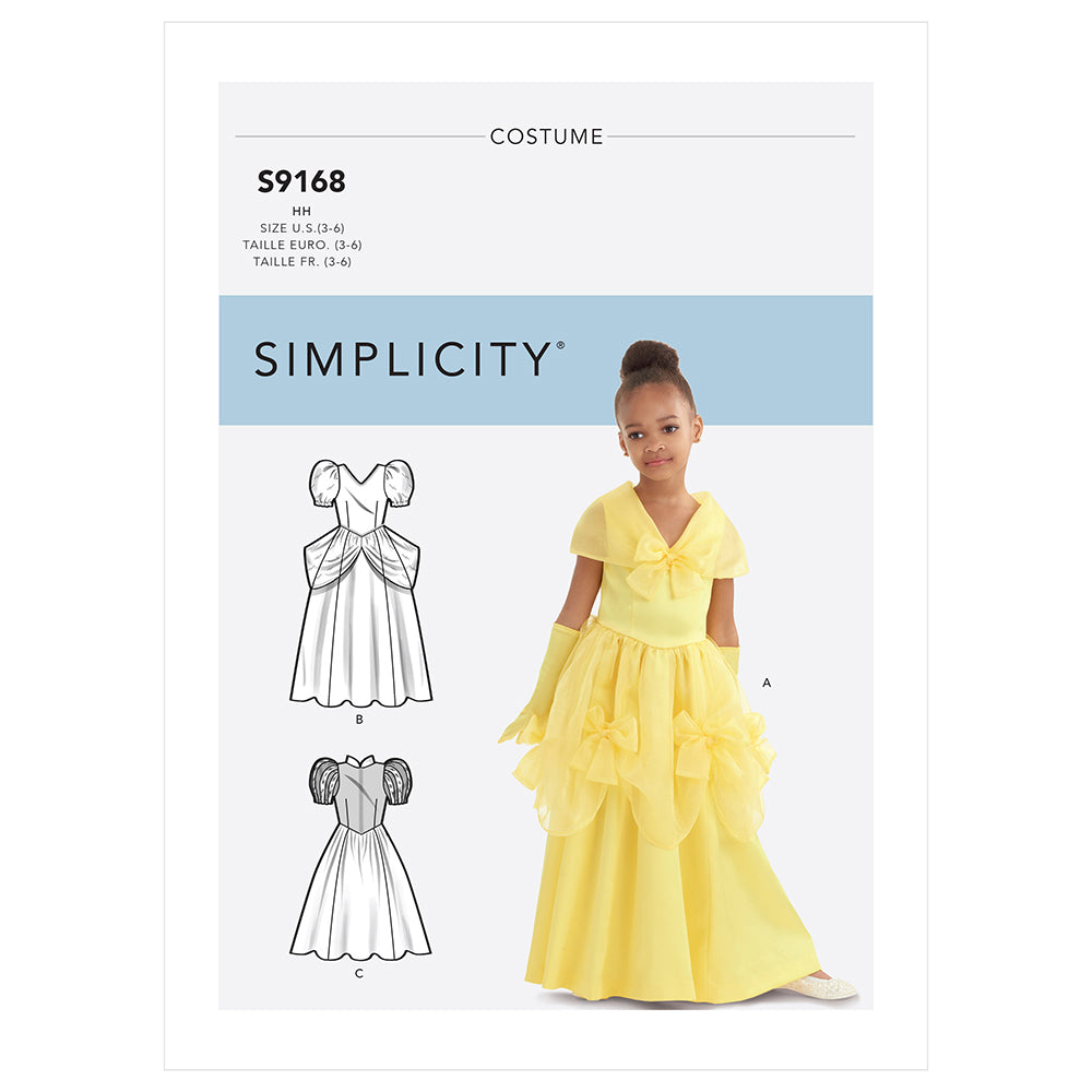 SIMPLICITY S9168 Children And Girls' Costume