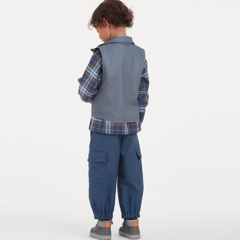 SIMPLICITY S9201 Vêtements Sport Pour Enfants Et Garçons
