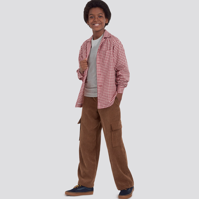 SIMPLICITY S9201 Vêtements Sport Pour Enfants Et Garçons