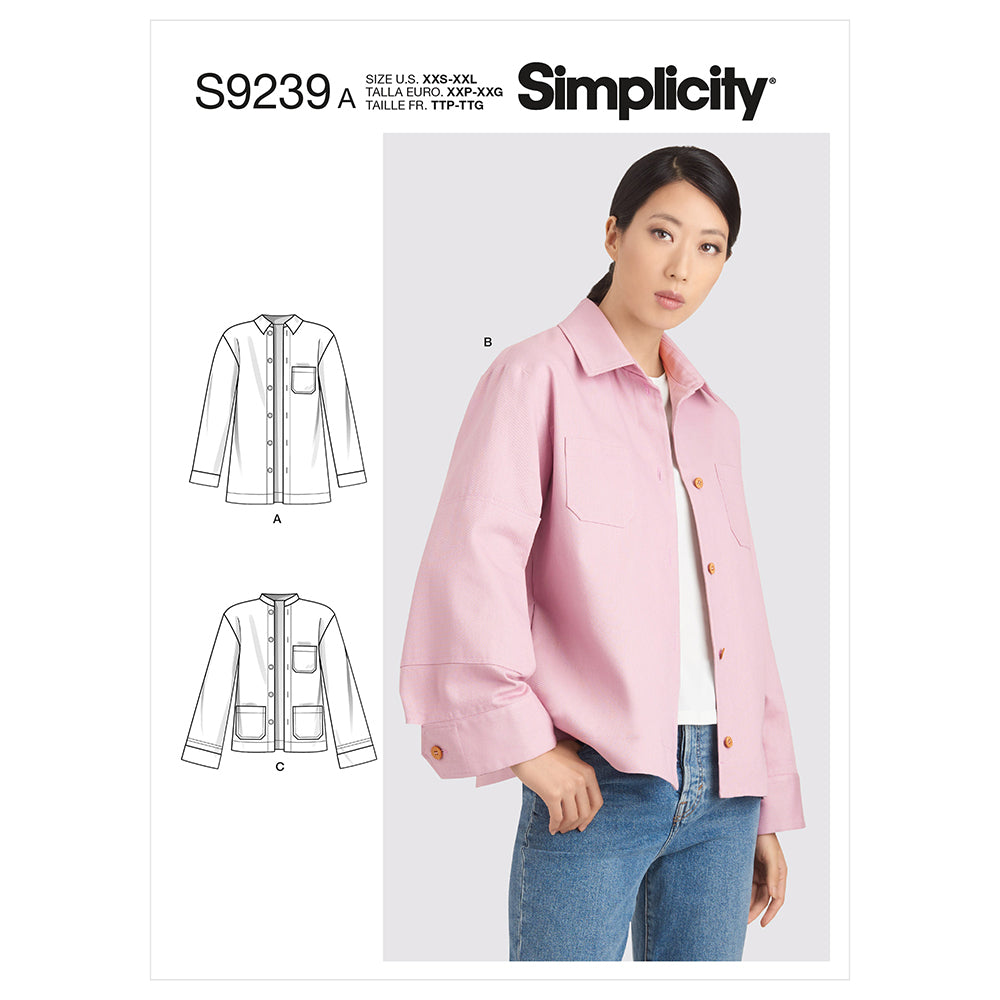 SIMPLICITY S9239 Misses' Jacket