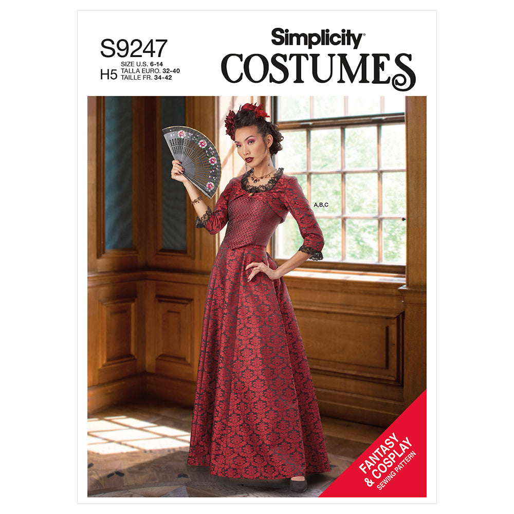 SIMPLICITY S9247 Misses' Costume