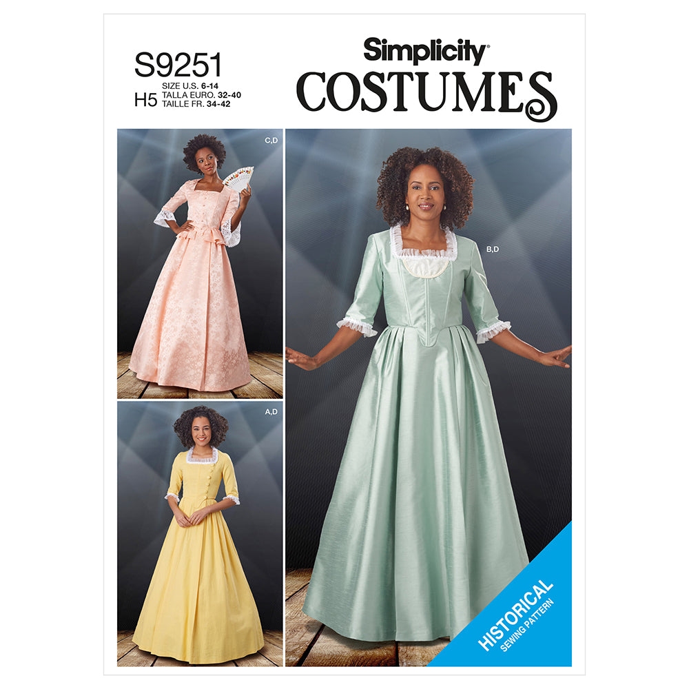 SIMPLICITY S9251 Misses' Costume
