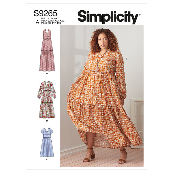 SIMPLICITY S9265 Misses' And Women’s Dress