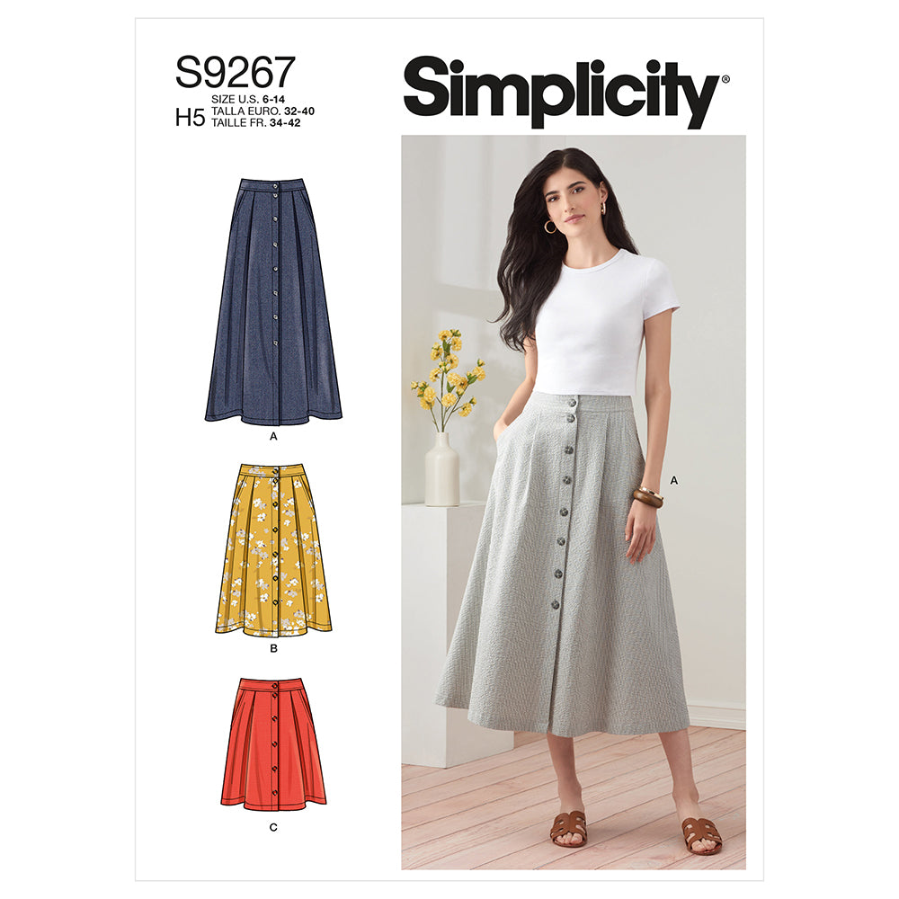 SIMPLICITY S9267 Misses' Skirt