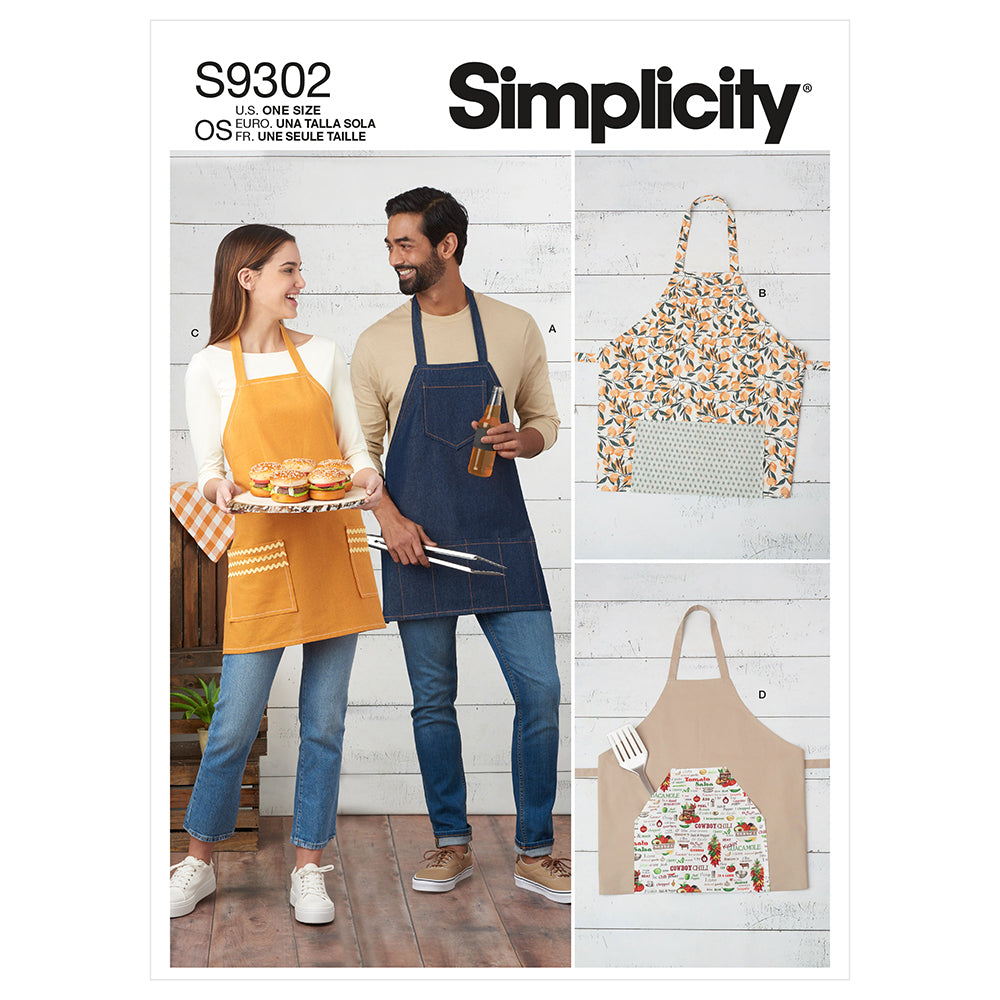 SIMPLICITY S9302 Unisex Aprons