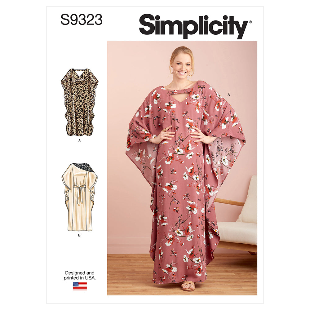 SIMPLICITY S9323 Misses' Caftans
