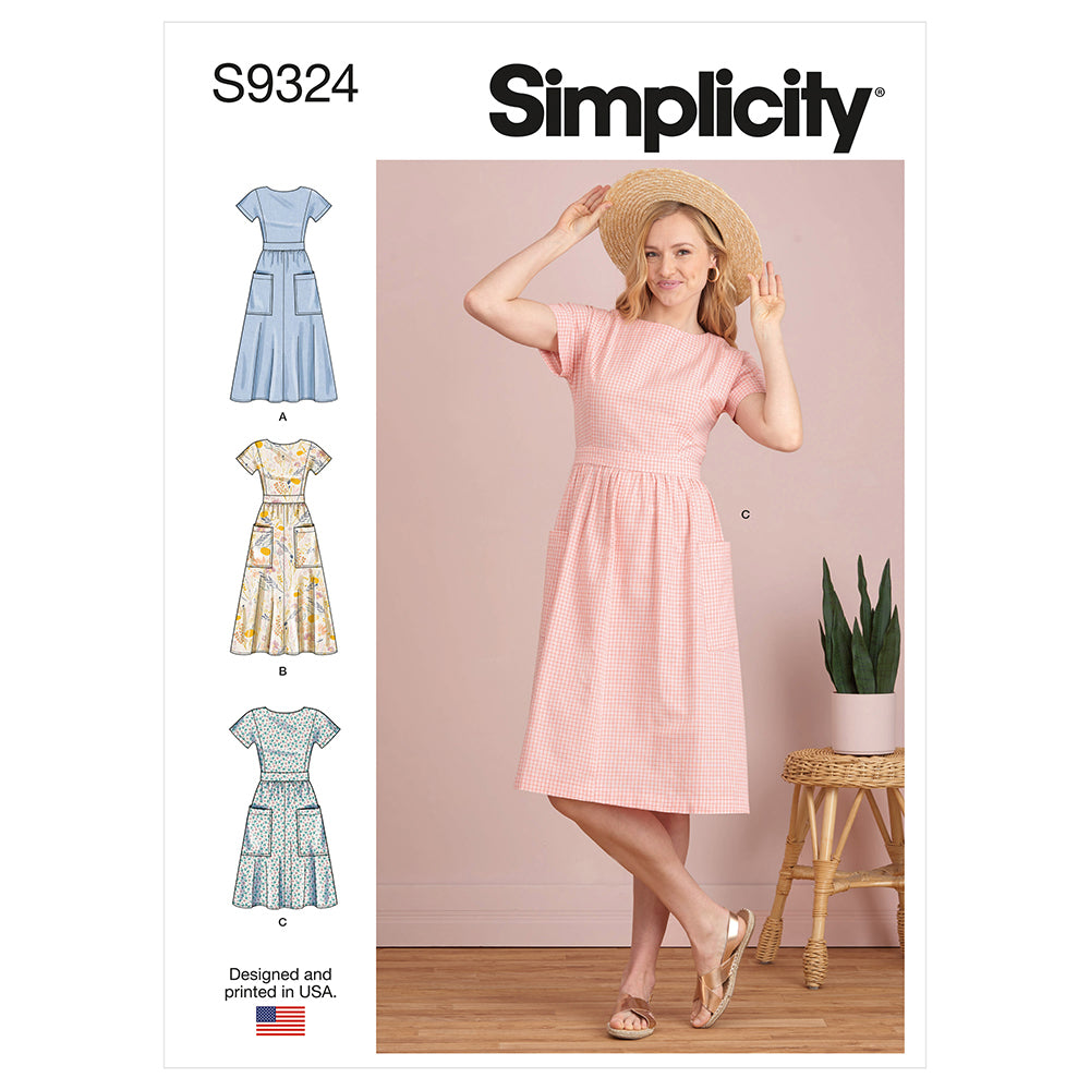 SIMPLICITY S9324 Misses' Dress