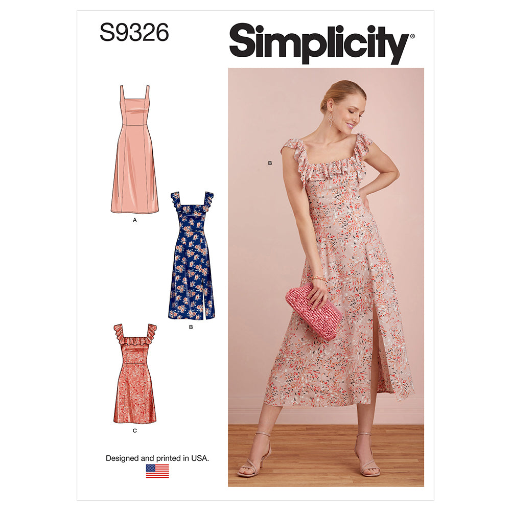 SIMPLICITY S9326 Misses' Dress