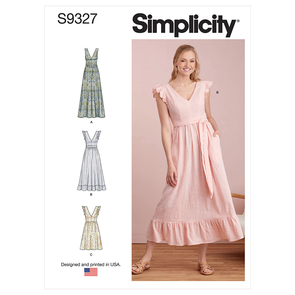 SIMPLICITY S9327 Misses' Dress