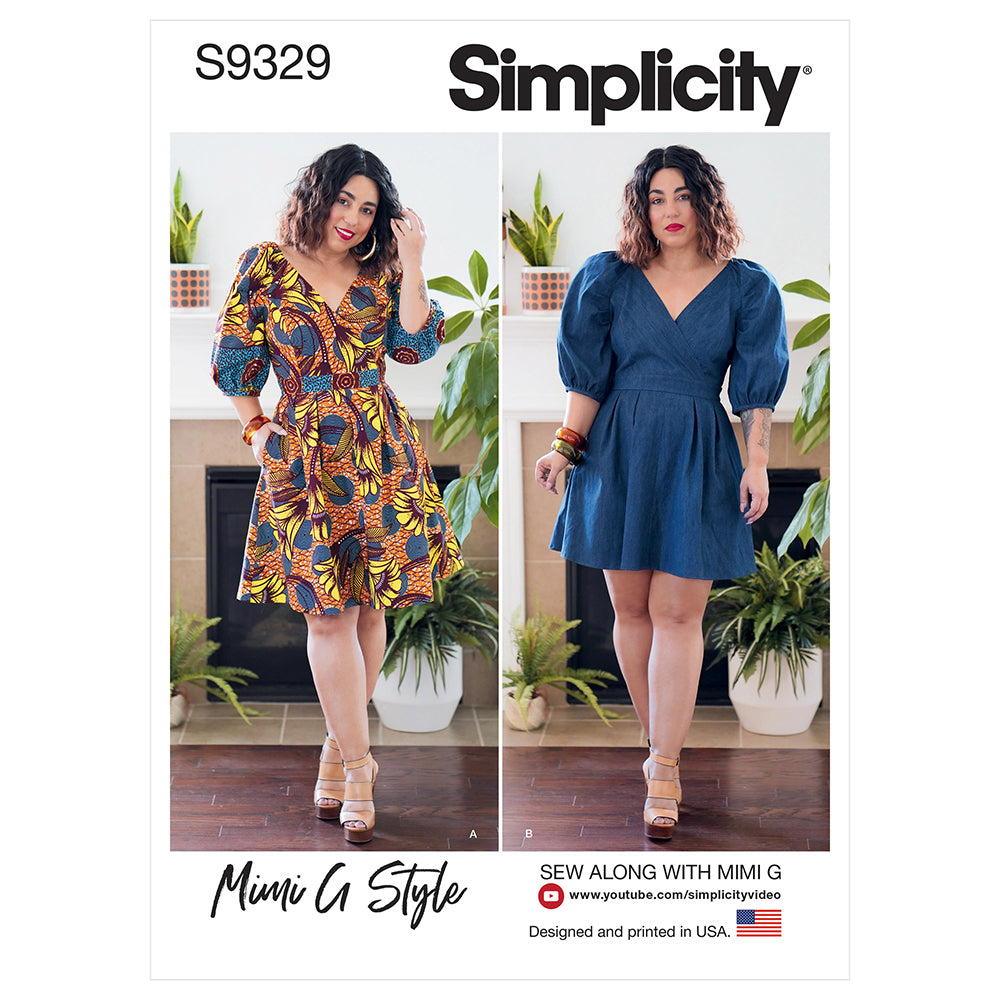 SIMPLICITY S9329 Misses' Dress In Two Lengths