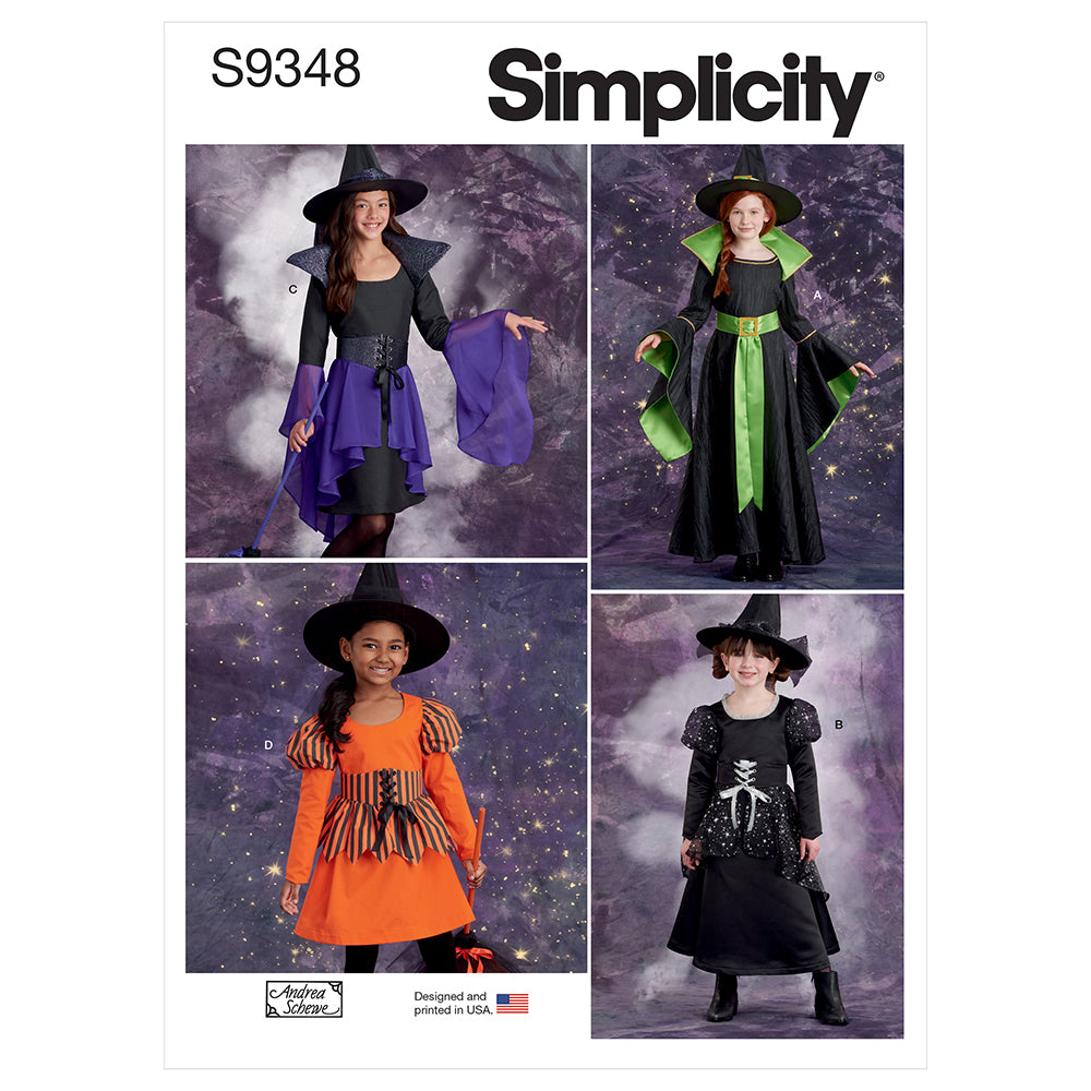 SIMPLICITY S9348 Children And Girls' Costume