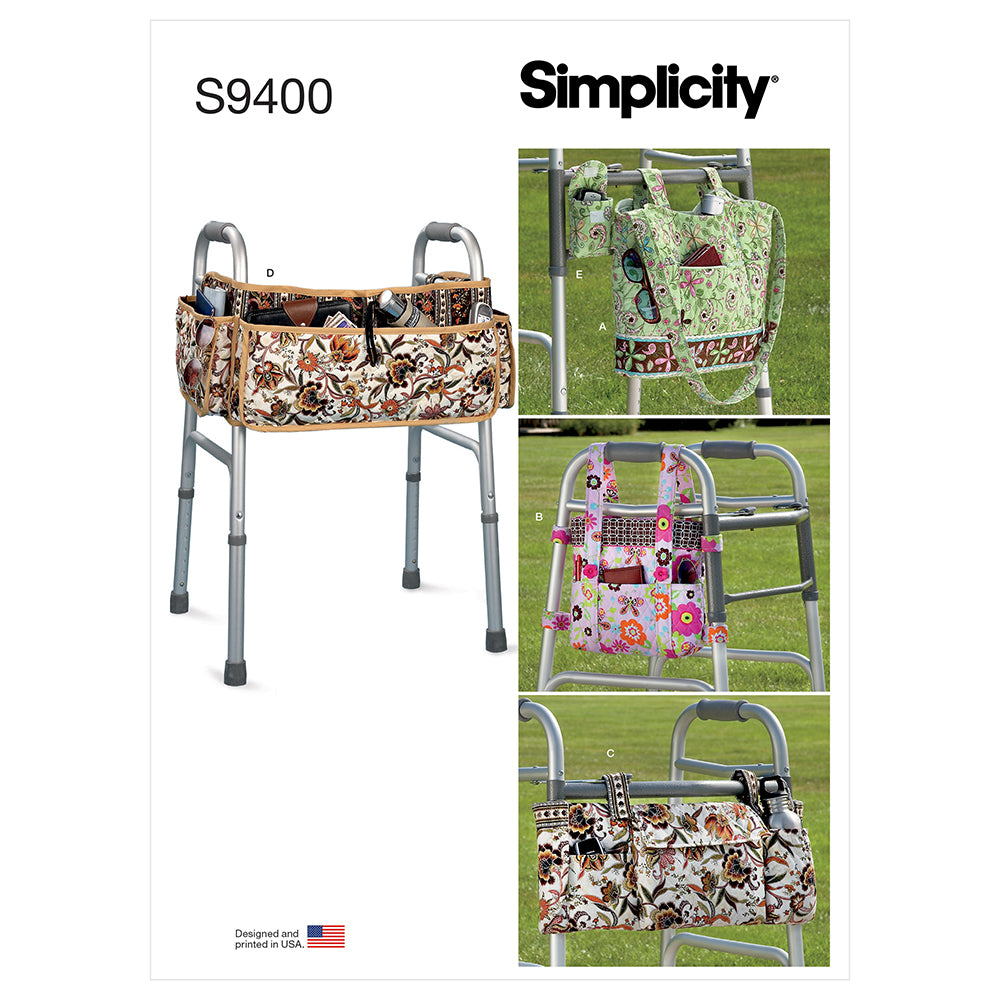 SIMPLICITY S9400 Walker Accessories, Bag And Organizer