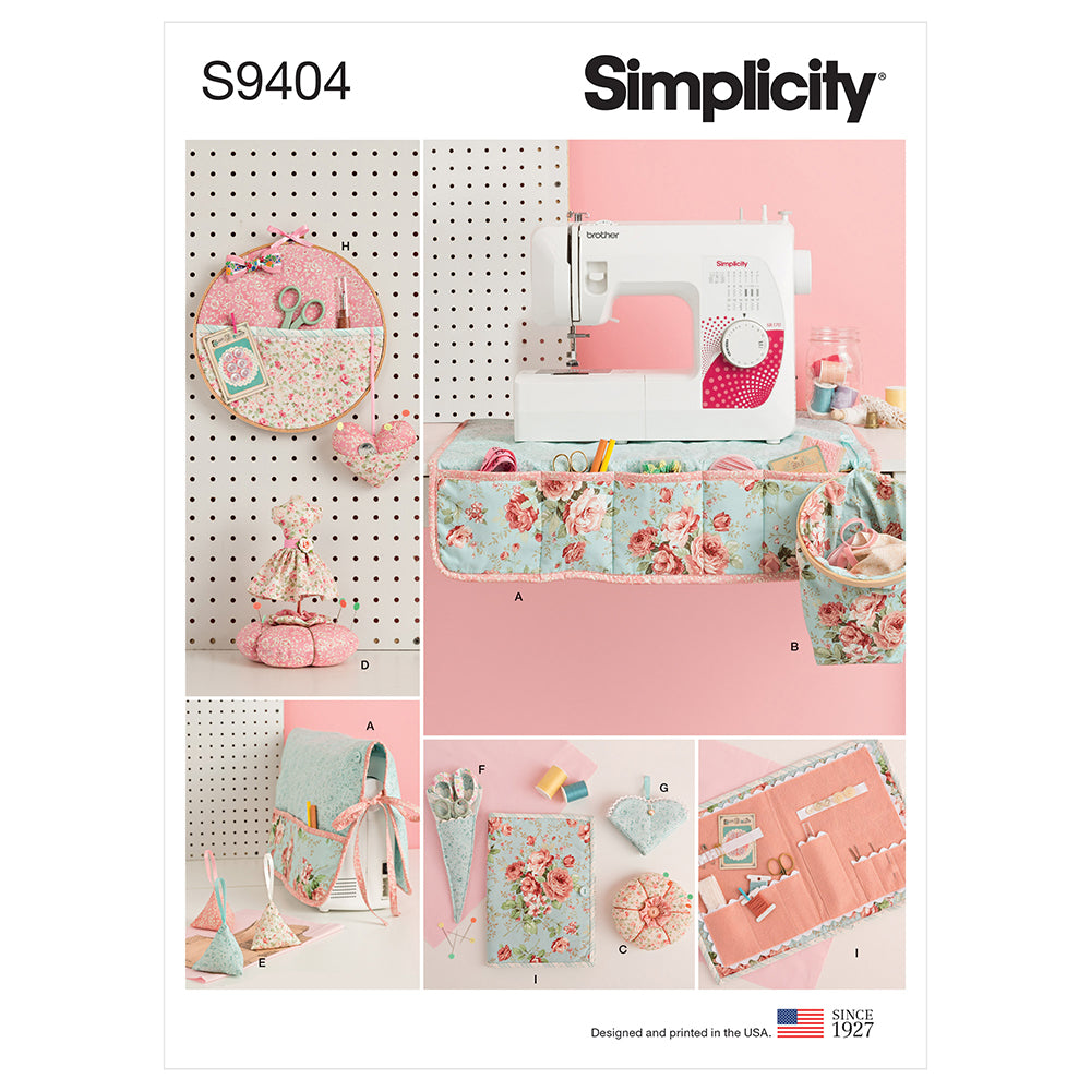 SIMPLICITY S9404 Sewing Room Accessories