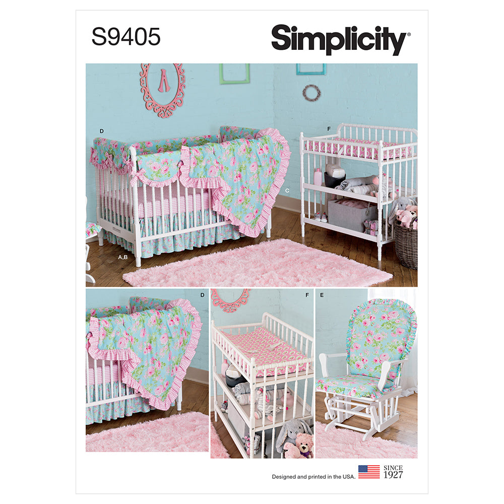 SIMPLICITY S9405 Nursery Decor