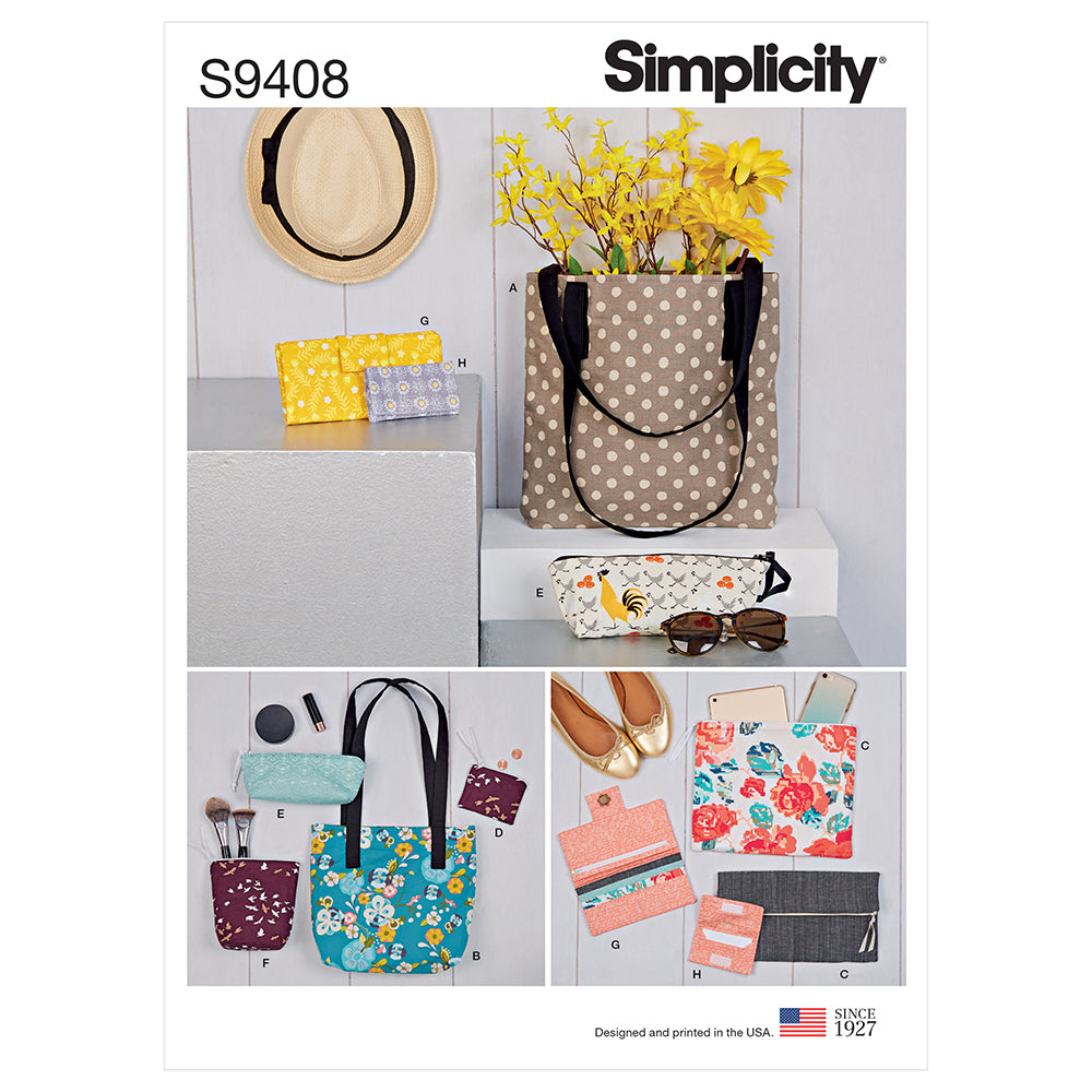 SIMPLICITY S9408 Bags And Small Accessories