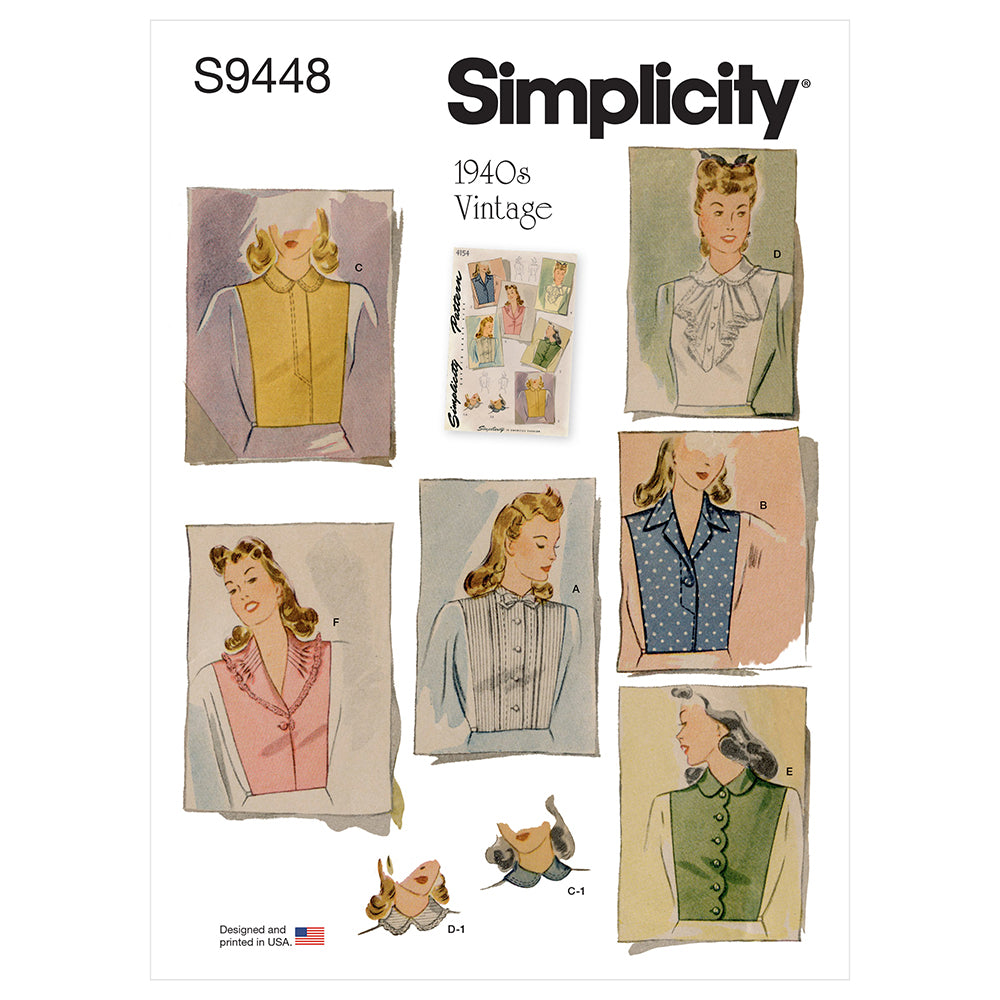 SIMPLICITY S9448 Misses' Dickey Set