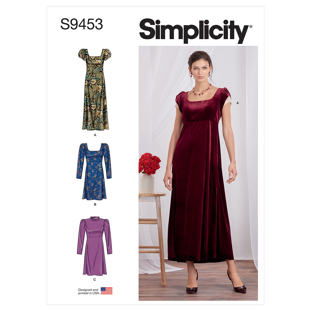 SIMPLICITY S9453 Misses' Dress