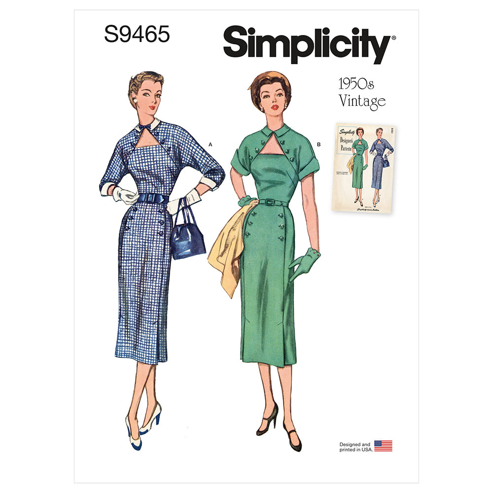 SIMPLICITY S9465 Misses' Dress