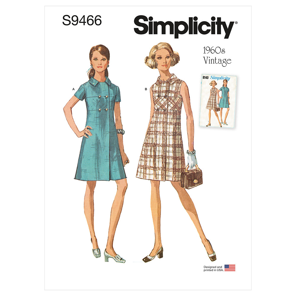 SIMPLICITY S9466 Misses' Dress