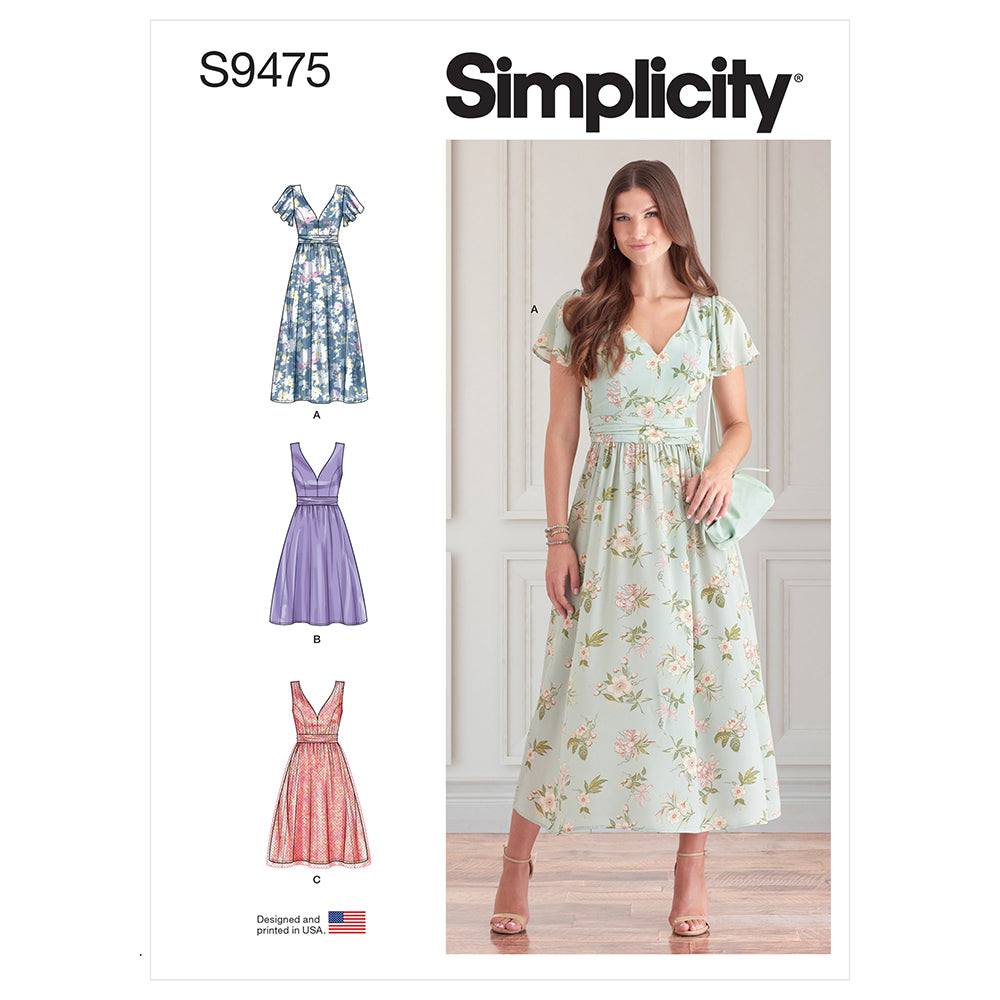 SIMPLICITY S9475 Misses' Dress