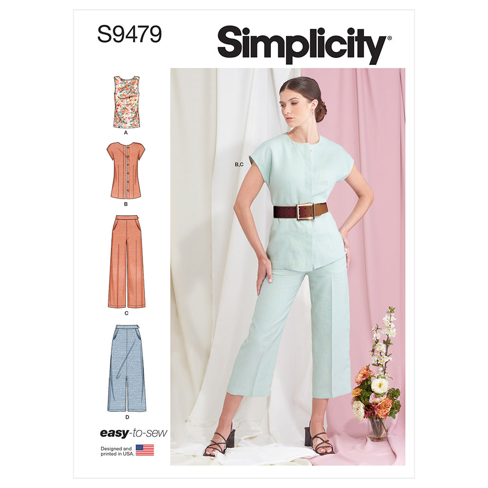 SIMPLICITY S9479 Misses' Sportswear