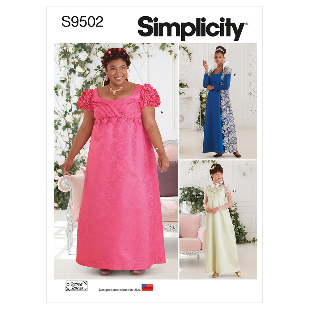 SIMPLICITY S9502 Misses And Women’s Costume