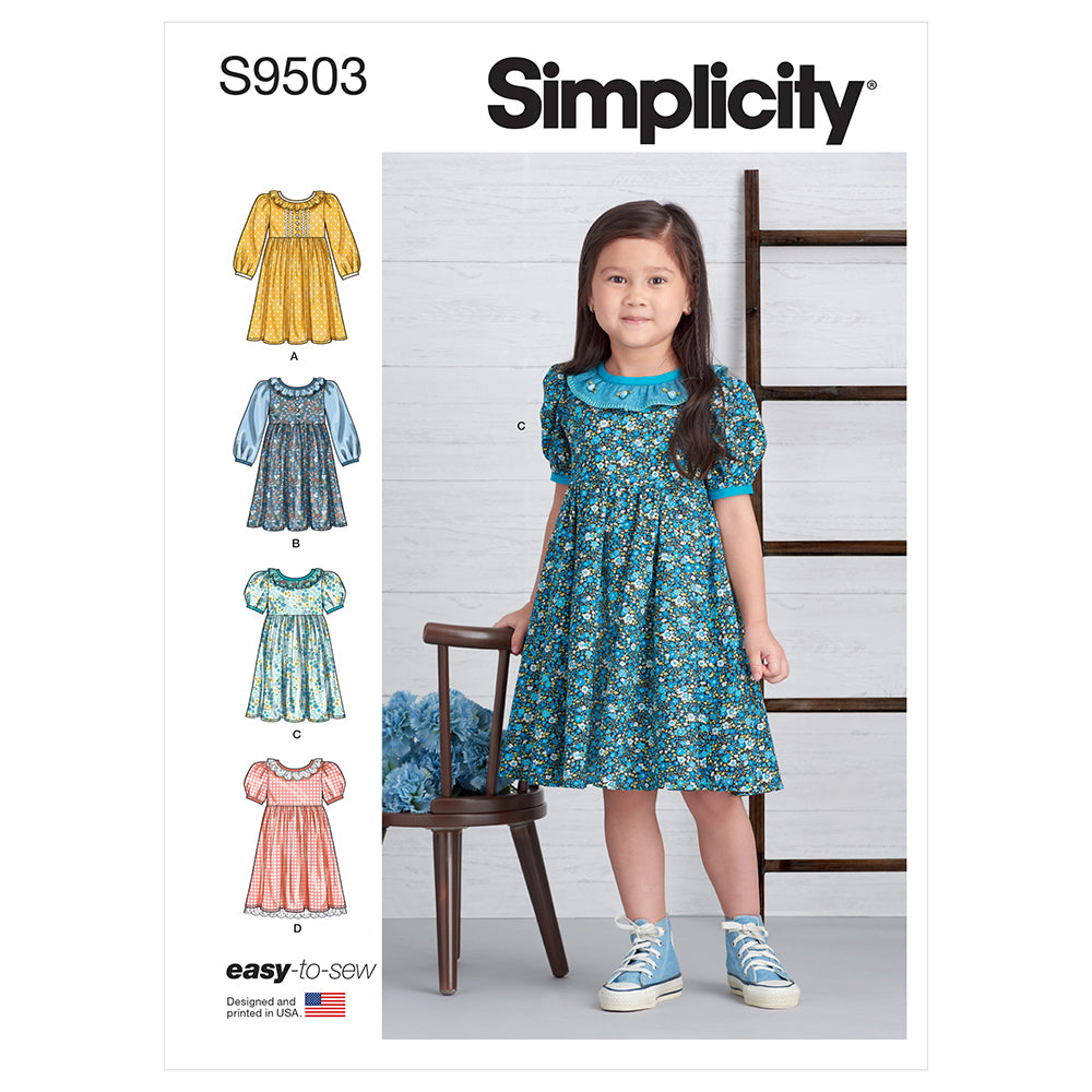 SIMPLICITY S9503 Children’s Dress