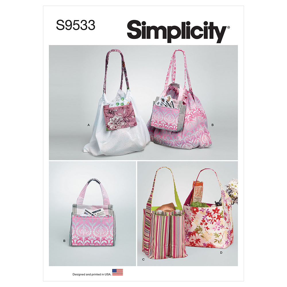 SIMPLICITY S9533 Grocery Totes