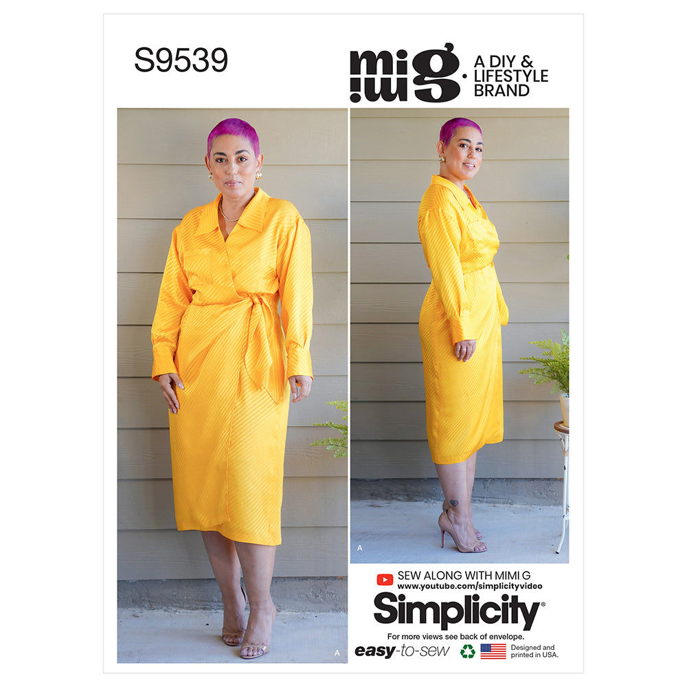 SIMPLICITY S9539 Misses' Dress