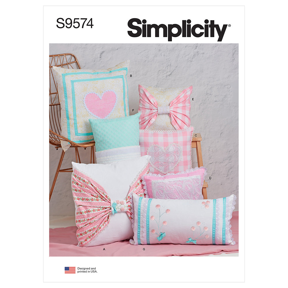 SIMPLICITY S9574 Pillows