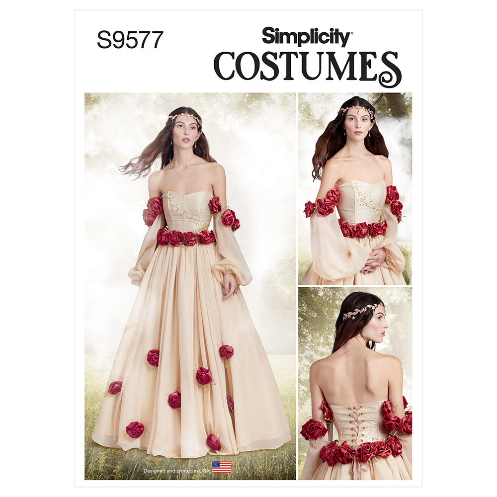 SIMPLICITY S9577 Misses' Fantasy Costume