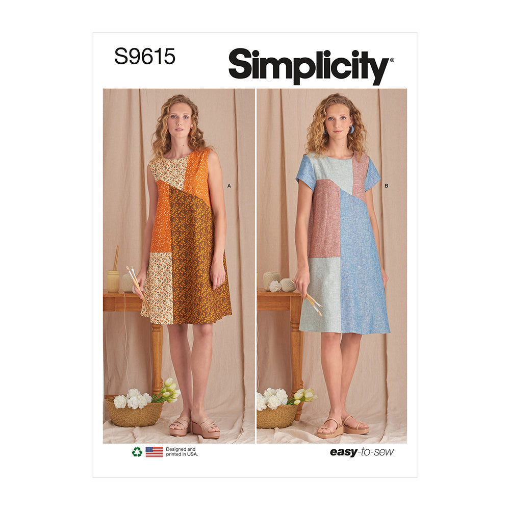 SIMPLICITY S9615 Misses' Dress