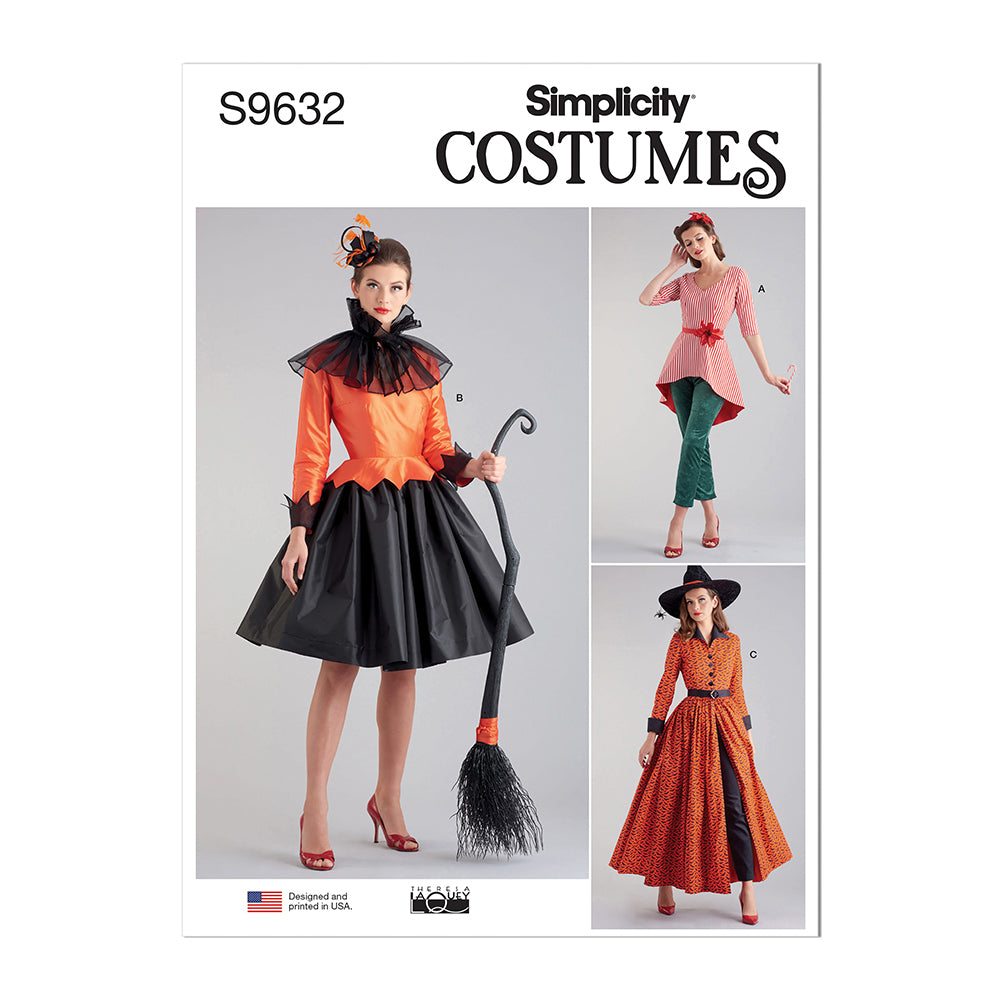 SIMPLICITY S9632 Misses' Costume By Theresa Laquey