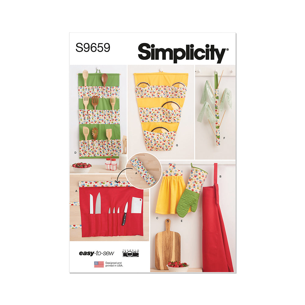 SIMPLICITY S9659 Kitchen Accessories By Theresa Laquey