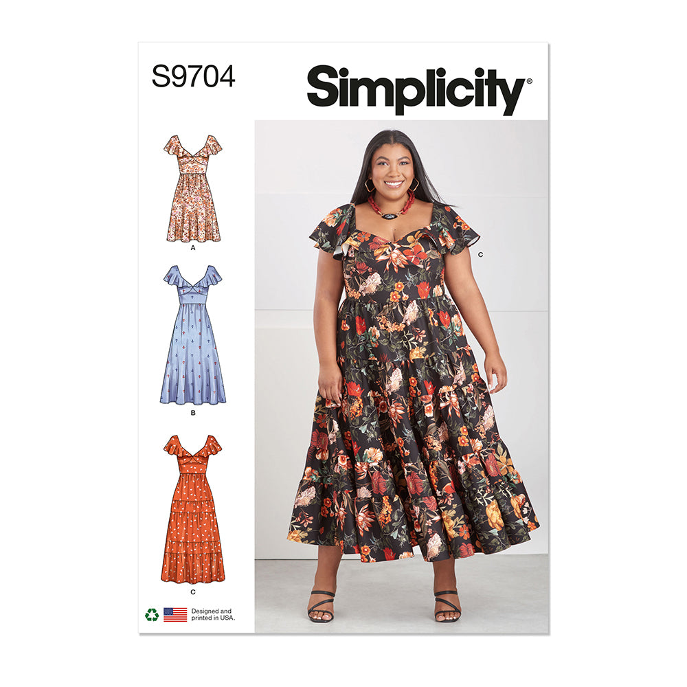 SIMPLICITY S9704 Women’s Dress