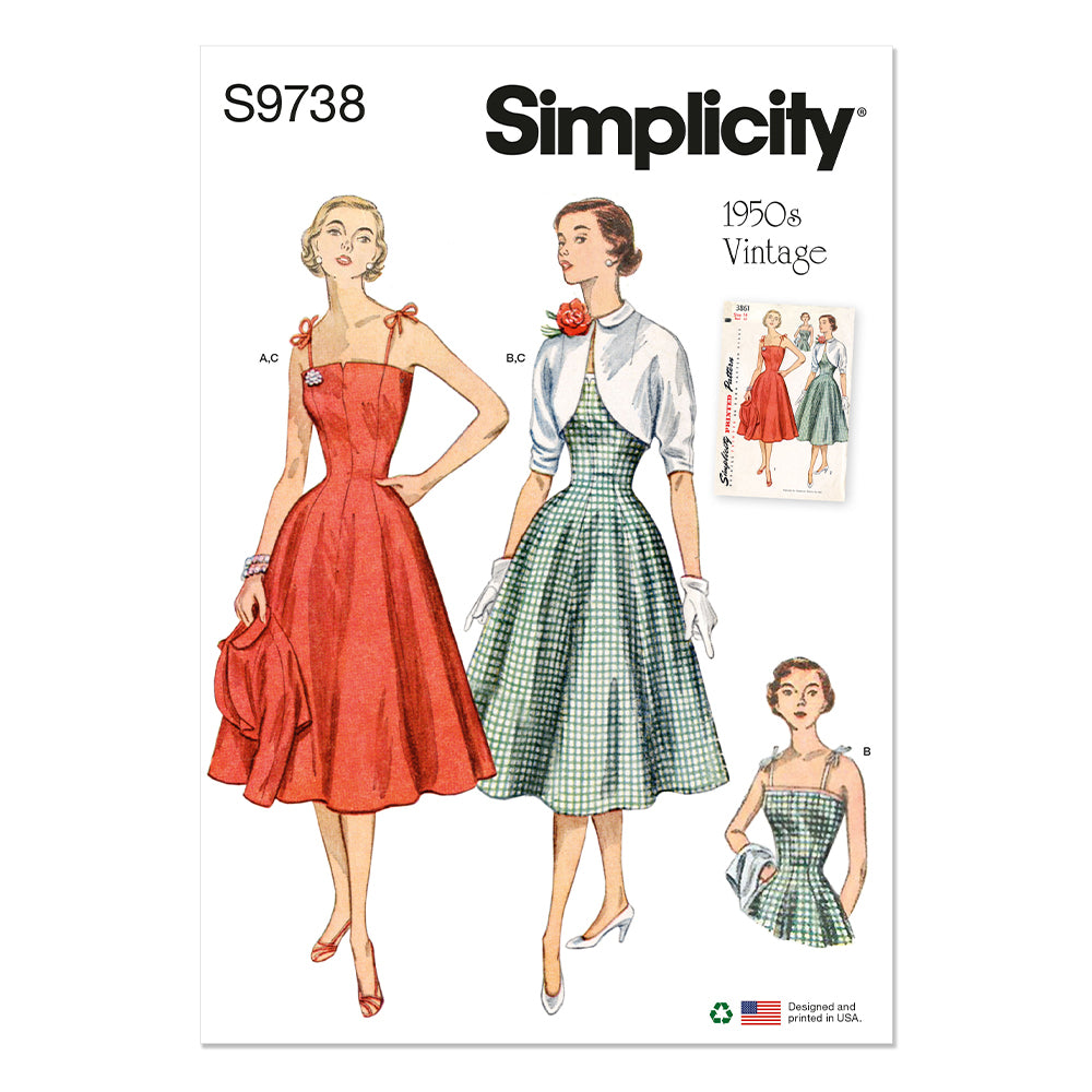 SIMPLICITY S9738 Misses' Dress And Jacket