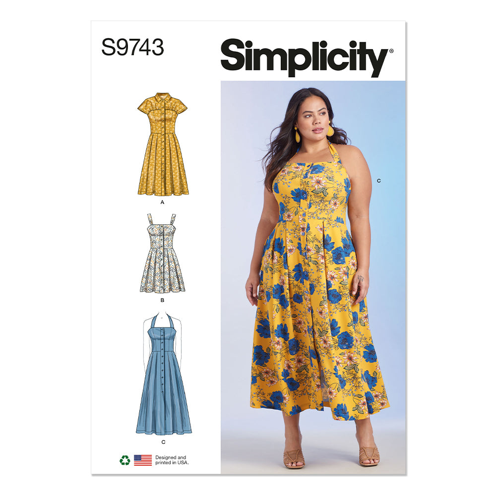 SIMPLICITY S9743 Women’s Dress