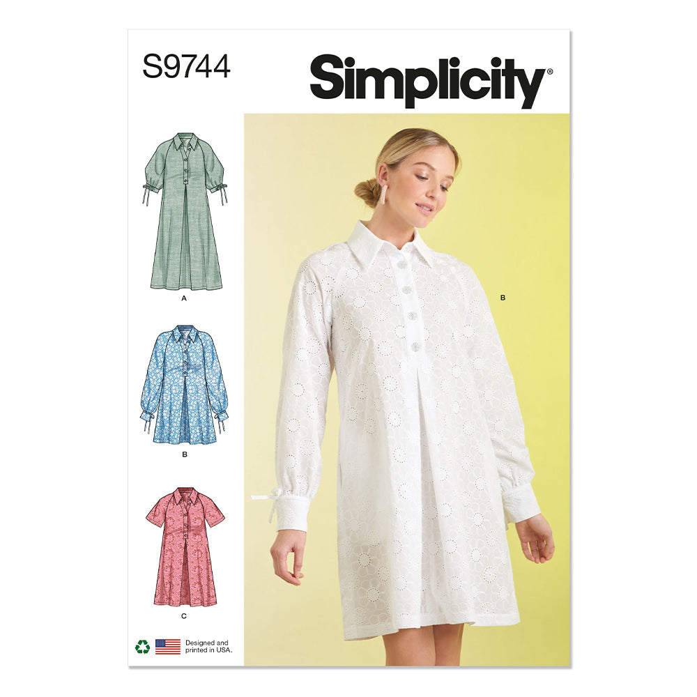SIMPLICITY S9744 Misses' Dress